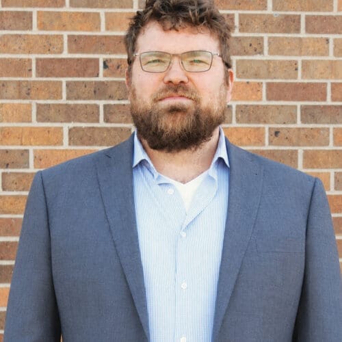 Photograph of Davin Wait, Habitat FM's Community Engagement Manager
