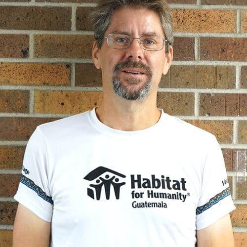 Portrait of Habitat FM ReStore's James Van Vleet.